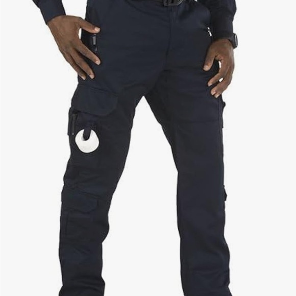 5.11 Tactical Emergency Services Work Pants Navy 34 UPF Cargo Utility - Picture 6 of 7